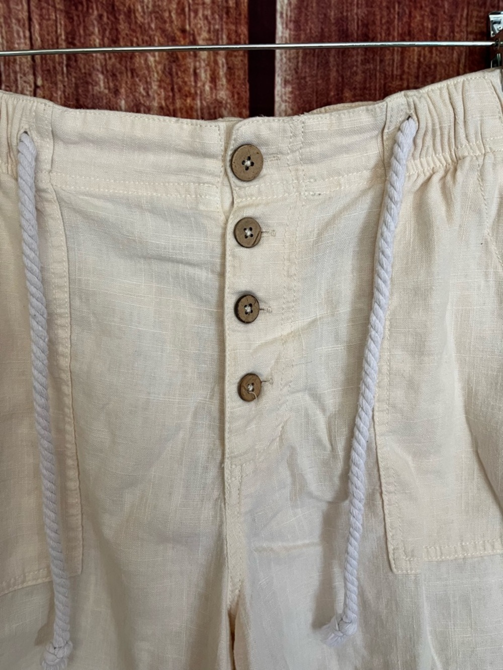 We The Free | Westmoreland Linen Pull-On shorts - Picture 5 of 6